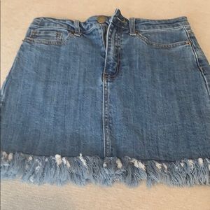 Denim skirt
